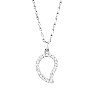 Tamara Comolli Signature SIGNATURE Anhänger mit Diamant Pavé P-Sig-l-pl-wg bei Juwelier Kröpfl