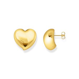 Thomas Sabo Bold Elegance Ohrringe in Herzform vergoldet H2302-413-39 bei Juwelier Kröpfl