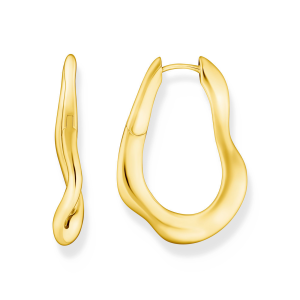 Thomas Sabo Creolen groß Natural Beauty vergoldet CR755-413-39 bei Juwelier Kröpfl