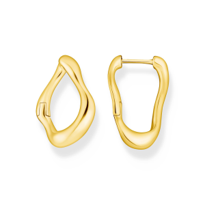 Thomas Sabo Creolen klein Natural Beauty vergoldet CR754-413-39 bei Juwelier Kröpfl