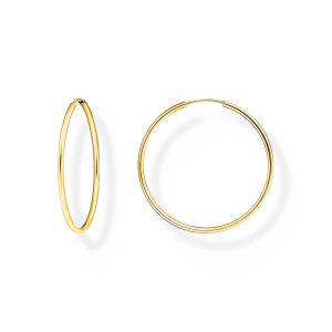 Thomas Sabo Essentials Creolen mittelgroß vergoldet CR728-413-39 bei Juwelier Kröpfl