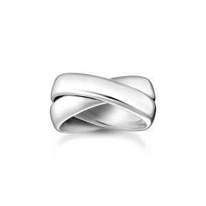 Thomas Sabo Essentials Ring Duo breit Silber TR2491-001-21 bei Juwelier Kröpfl