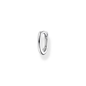 Thomas Sabo Midnight Rose Einzel Creole klassisch silber CR660-001-21 bei Juwelier Kröpfl