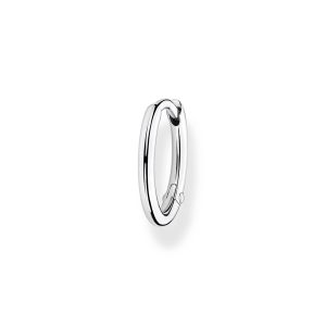 Thomas Sabo Midnight Rose Einzel Creole klassisch silber CR661-001-21 bei Juwelier Kröpfl