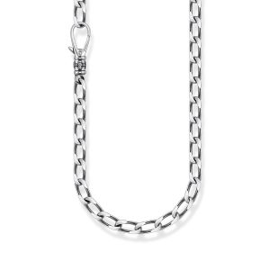 Thomas Sabo Midnight Rose Kette Glieder Kreuz silber Stärke 5 mm KE2081-637-21 bei Juwelier Kröpfl