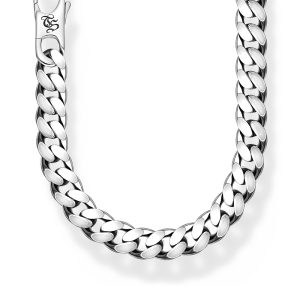Thomas Sabo Midnight Rose Panzerkette 55 cm Silber KE2324-637-21 bei Juwelier Kröpfl