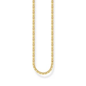 Thomas Sabo Midnight Rose Venezia-Kette vergoldet Stärke 2 mm KE1108-413-39 bei Juwelier Kröpfl