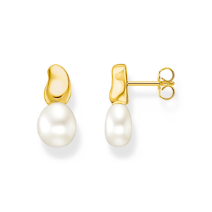 Thomas Sabo Ohrstecker mit Perlen Natural Beauty vergoldet H2320-430-14 bei Juwelier Kröpfl