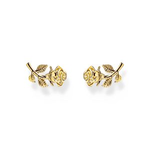 Thomas Sabo True Romance Ohrstecker Rose Roses Romance vergoldet H2314-413-39 bei Juwelier Kröpfl