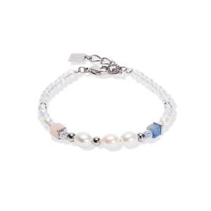 Coeur de Lion Armband Cosmic Pearls soft silber 1135301522 bei Juwelier Kröpfl