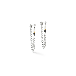 Coeur de Lion Art Deco Elegance Ohrringe Bicolor 1133211314 bei Juwelier Kröpfl