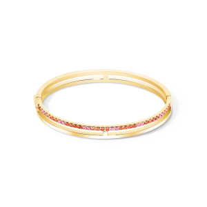 Coeur de Lion Eternal Unity Armreif gold-rot 013632031617 bei Juwelier Kröpfl