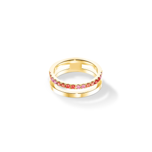 Coeur de Lion Eternal Unity Ring gold-rot 013640031652 bei Juwelier Kröpfl