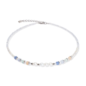 Coeur de Lion Halskette Cosmic Pearls soft silber 1135101522 bei Juwelier Kröpfl