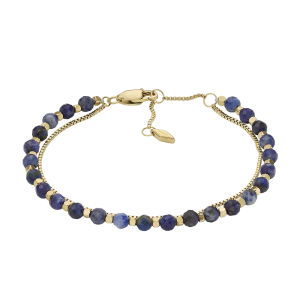 Fossil Armband All Stacked Up Beads Lapislazuli blau JF04540710 bei Juwelier Kröpfl