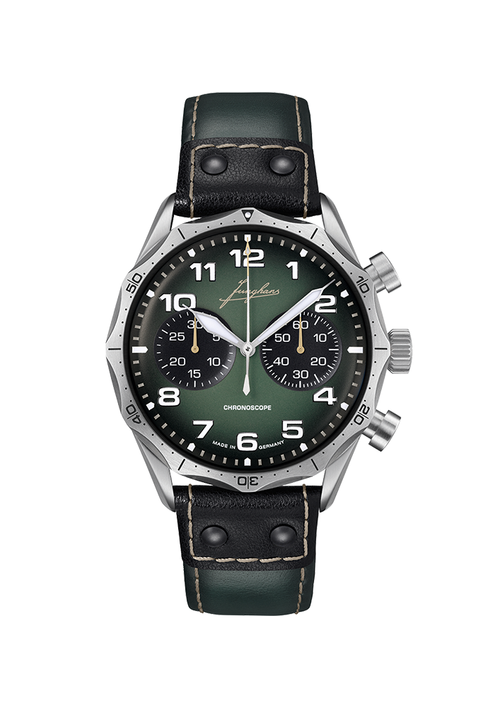 Junghans Junghans Meister Pilot Pilot Chronoscope 027/3492.00 bei Juwelier Kröpfl