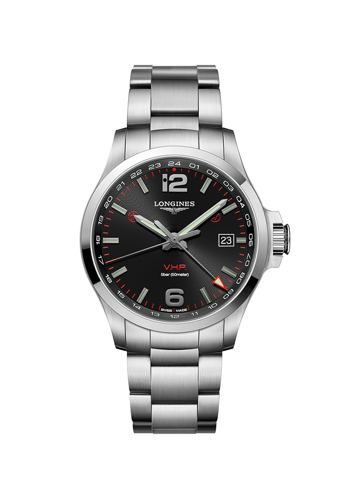 Longines Conquest Conquest V.H.P. GMT L3.728.4.56.6 bei Juwelier Kröpfl