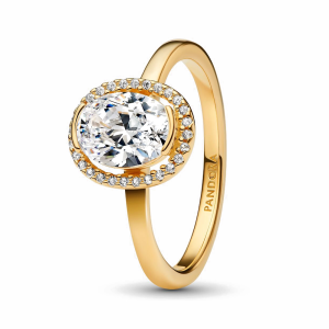 Pandora Ovaler Funkelnder Strahlenkranz Ring 163802C01 bei Juwelier Kröpfl