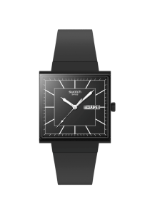 Swatch WHAT IF…BLACKAGAIN? SO34B701 bei Juwelier Kröpfl