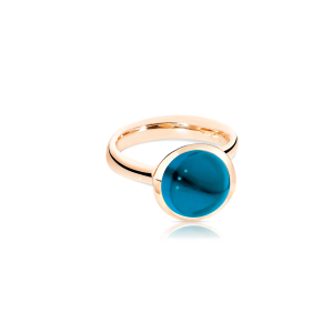 Tamara Comolli Bouton BOUTON Ring mit London Blue Topas R-BOU-l-ToLo-rg bei Juwelier Kröpfl