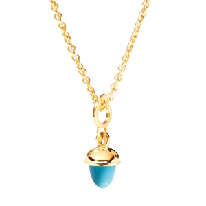 Tamara Comolli Mikado miniMIKADO Anhänger Türkis in Gelbgold P-mMC-Tur-yg bei Juwelier Kröpfl