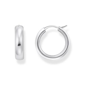 Thomas Sabo Bold Elegance Creolen Chunky-Design Silber CR746-001-21 bei Juwelier Kröpfl