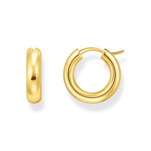 Thomas Sabo Bold Elegance Creolen Chunky-Design vergoldet CR747-413-39 bei Juwelier Kröpfl