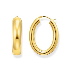 Thomas Sabo Bold Elegance Creolen Chunky vergoldet CR739-413-39 bei Juwelier Kröpfl