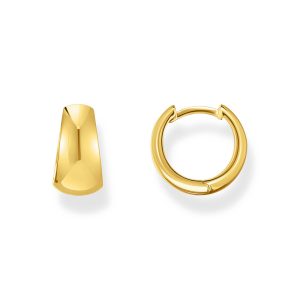 Thomas Sabo Bold Elegance Creolen Trapezform vergoldet CR740-413-39 bei Juwelier Kröpfl