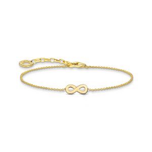Thomas Sabo Essentials Armband mit Infinity-Anhänger vergoldet A2161-413-39 bei Juwelier Kröpfl