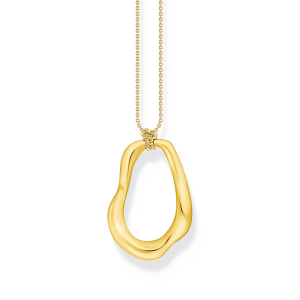 Thomas Sabo Kette mit Anhänger Natural Beauty vergoldet KE2319-413-39 bei Juwelier Kröpfl