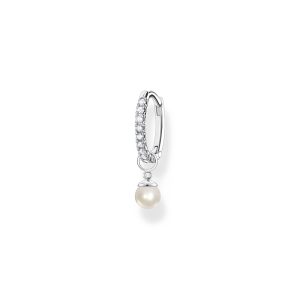 Thomas Sabo True Romance Einzel Creole mit Perlen Anhänger silber CR702-167-14 bei Juwelier Kröpfl