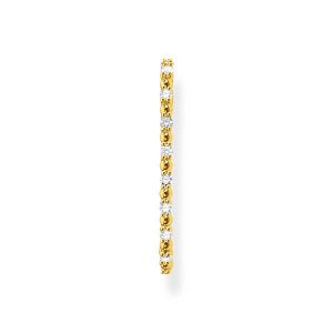 Thomas Sabo True Romance Einzel Ohrstecker weiße Steine gold H2155-414-14 bei Juwelier Kröpfl