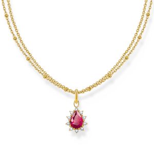 Thomas Sabo True Romance Kette mit Anhänger Vintage Romance vergoldet KE2294-995-10 bei Juwelier Kröpfl