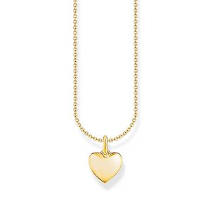 Thomas Sabo True Romance Kette mit Herz-Anhänger vergoldet KE2234-413-39 bei Juwelier Kröpfl