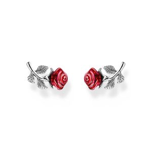 Thomas Sabo True Romance Ohrstecker Rose Roses Romance Silber H2314-664-10 bei Juwelier Kröpfl