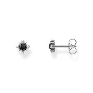 Thomas Sabo True Romance Ohrstecker Vintage mit schwarzem Stein Silber H2311-643-11 bei Juwelier Kröpfl