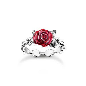 Thomas Sabo True Romance Ring Rose Roses Romance Silber TR2482-664-10 bei Juwelier Kröpfl