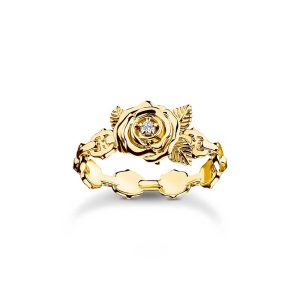 Thomas Sabo True Romance Ring Rose Roses Romance vergoldet TR2482-414-39 bei Juwelier Kröpfl