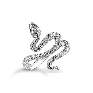 Thomas Sabo True Romance Schlangen-Ring Tempting Romance Silber TR2483-664-21 bei Juwelier Kröpfl
