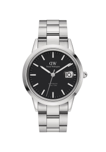 Daniel Wellington Iconic Link Iconic Link Automatic Black Silver 40mm DW00100482 bei Juwelier Kröpfl