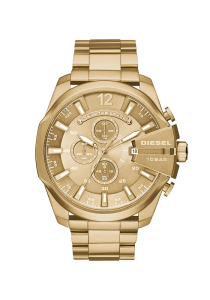 Diesel Mega Chief Uhr in goldfarbener Optik DZ4360 bei Juwelier Kröpfl