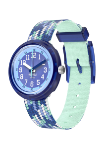 Flik Flak Flik Flak Let'S Get Artsy BRAID IN BLUE FPNP169 bei Juwelier Kröpfl