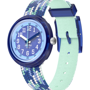 Flik Flak Flik Flak Let'S Get Artsy BRAID IN BLUE FPNP169 bei Juwelier Kröpfl