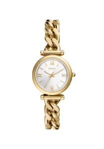 Fossil Charlie Damenuhr Edelstahl goldfarben ES5329 bei Juwelier Kröpfl