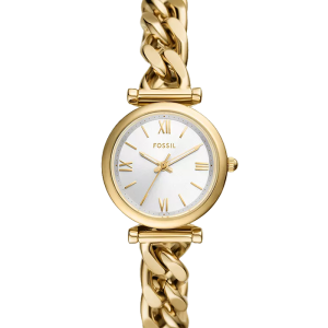 Fossil Charlie Damenuhr Edelstahl goldfarben ES5329 bei Juwelier Kröpfl