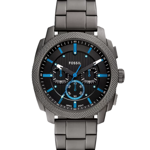 Fossil Machine Herrenuhr Chronograph Edelstahl anthrazit FS6098 bei Juwelier Kröpfl