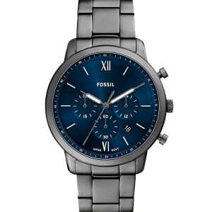 Fossil Neutra Chrono Herrenuhr Edelstahl anthrazit FS6111 bei Juwelier Kröpfl