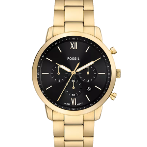 Fossil Neutra Chrono Herrenuhr Edelstahl goldfarben FS6093 bei Juwelier Kröpfl