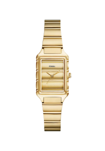 Fossil Raquel Damenuhr Edelstahl gold ES5389 bei Juwelier Kröpfl